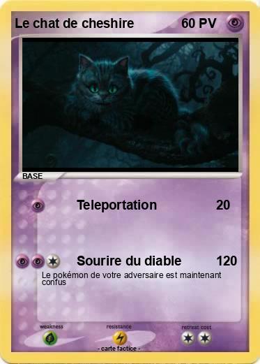 Pokemon Le chat de cheshire
