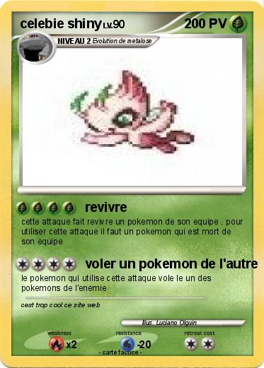 Pokemon celebie shiny