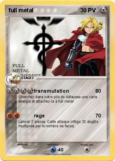 Pokemon full metal 