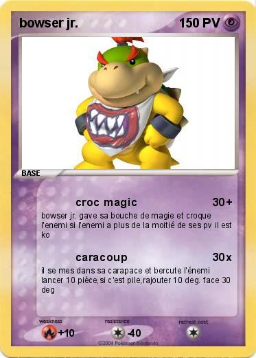 Pokemon bowser jr.