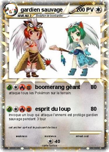 Pokemon gardien sauvage