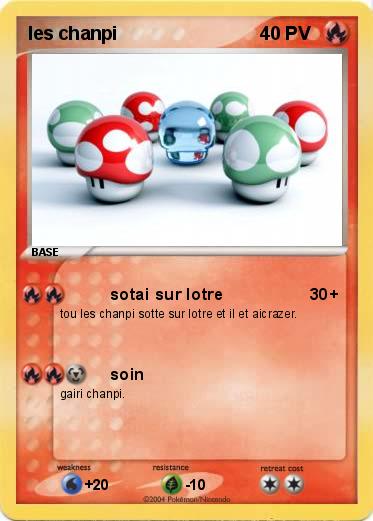 Pokemon les chanpi