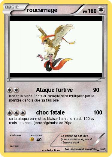 Pokemon roucarnage