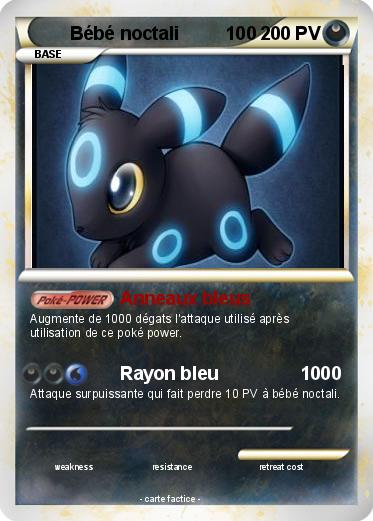 Pokemon Bébé noctali         100