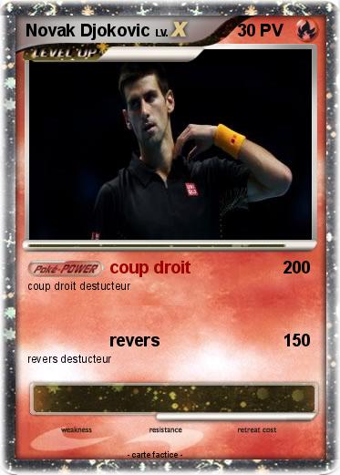 Pokemon Novak Djokovic