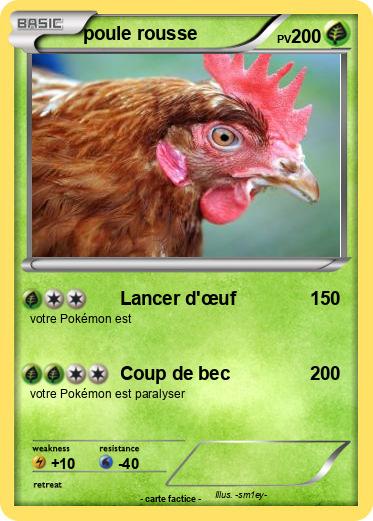 Pokemon poule rousse