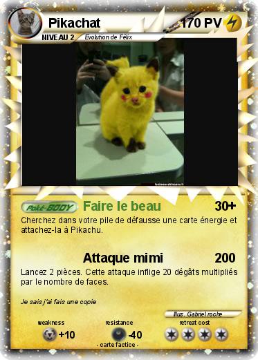 Pokemon Pikachat