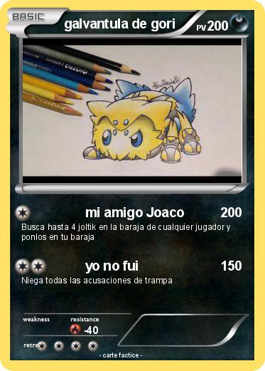 Pokemon galvantula de gori