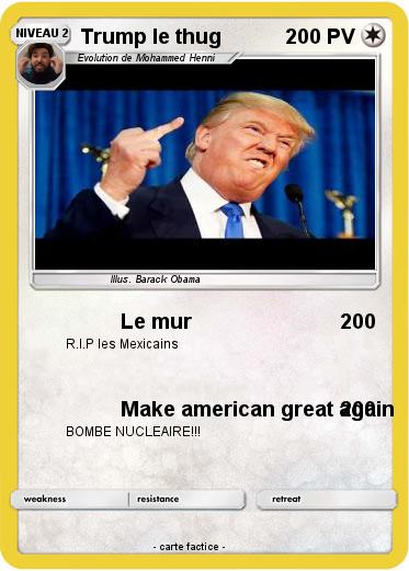Pokemon Trump le thug