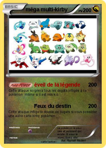 Pokemon méga multi-kirby