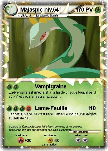 Pokemon Majaspic niv.64