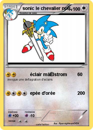 Pokemon sonic le chevalier noir