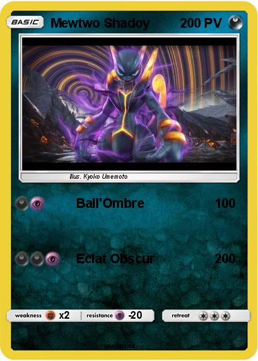 Pokemon Mewtwo Shadoy
