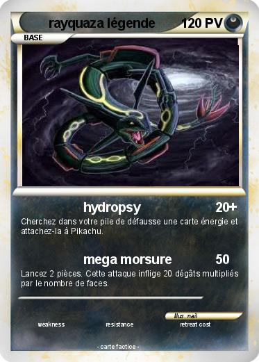 Pokemon rayquaza légende