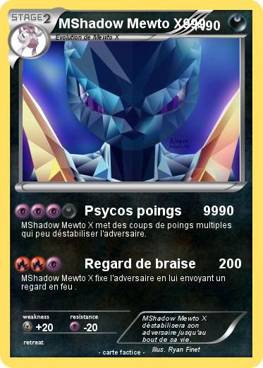 Pokemon MShadow Mewto X999