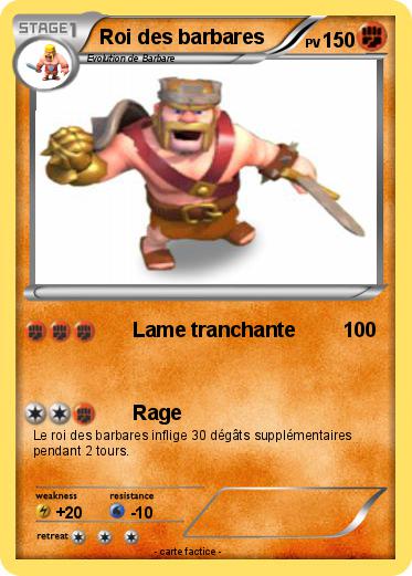 Pokemon Roi des barbares