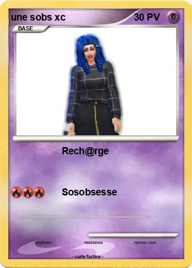 Pokemon une sobs xc