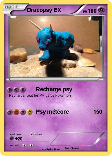 Pokemon Dracopsy EX