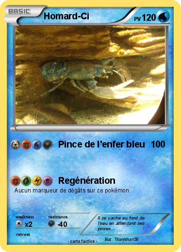 Pokemon Homard-Ci