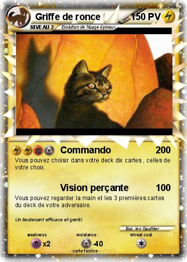 Pokemon Griffe de ronce