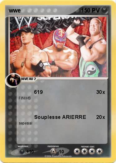 Pokemon wwe