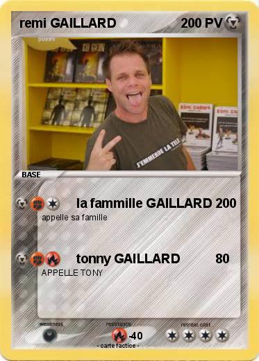 Pokemon remi GAILLARD