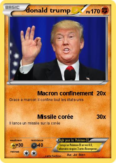 Pokemon donald trump