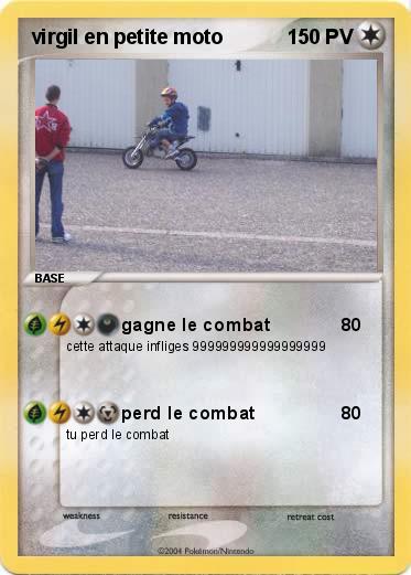 Pokemon virgil en petite moto
