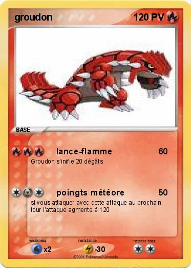 Pokemon groudon