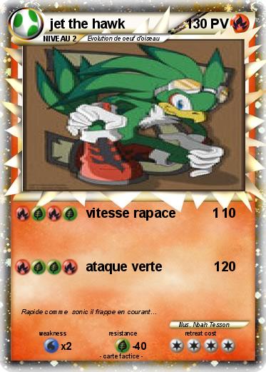 Pokemon jet the hawk