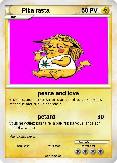 Pokemon Pika rasta