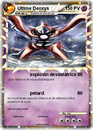 Pokemon Ultime Deoxys