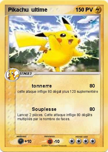Pokemon Pikachu  ultime