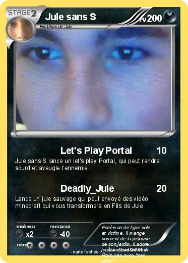 Pokemon Jule sans S