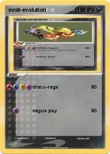 Pokemon evoli-evolution