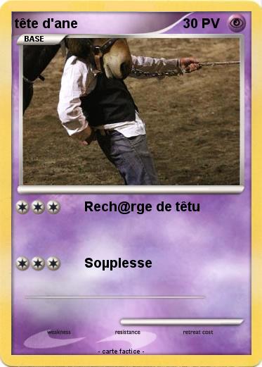 Pokemon tête d'ane