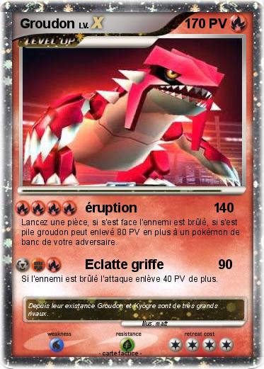 Pokemon Groudon