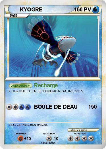 Pokemon KYOGRE