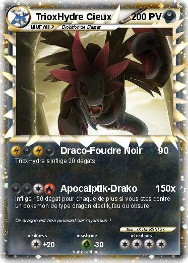 Pokemon TrioxHydre Cieux