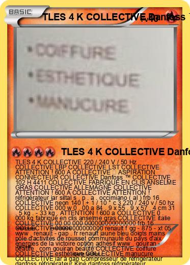 Pokemon TLES 4 K COLLECTIVE Danfoss ™
