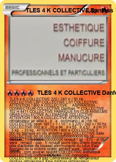 Pokemon TLES 4 K COLLECTIVE Danfoss ™