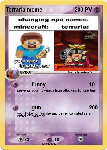 Pokemon Terraria meme