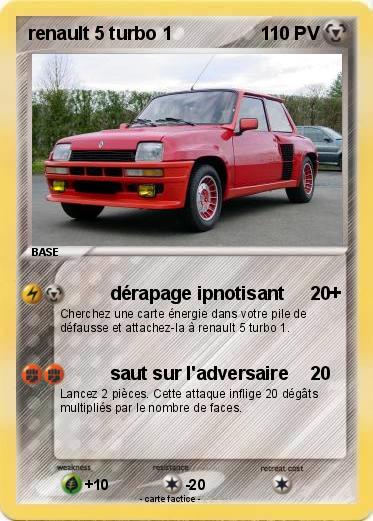 Pokemon renault 5 turbo 1