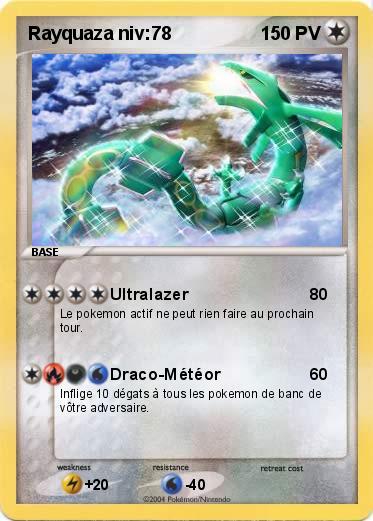 Pokemon Rayquaza niv:78