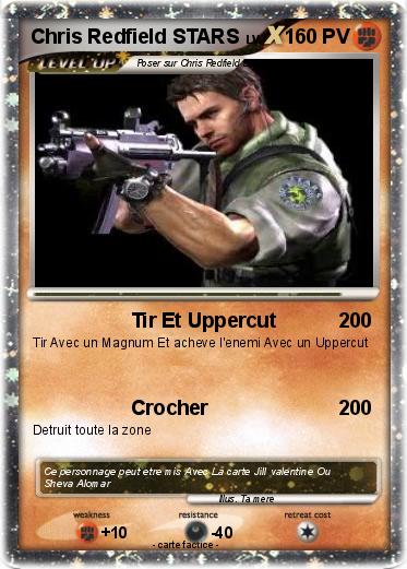 Pokemon Chris Redfield STARS