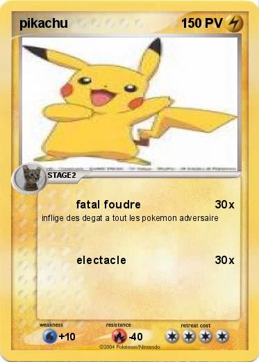 Pokemon pikachu