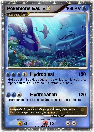 Pokemon Pokémons Eau