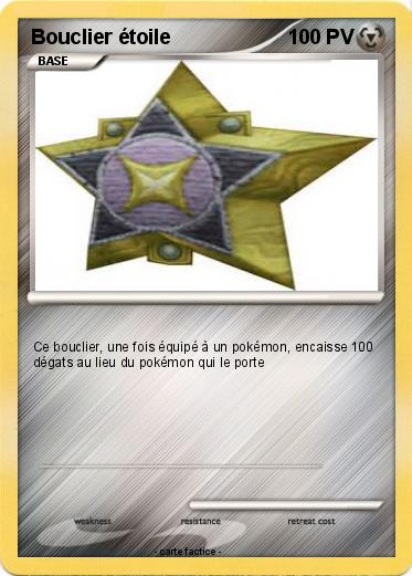 Pokemon Bouclier étoile