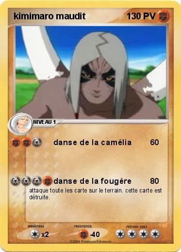 Pokemon kimimaro maudit