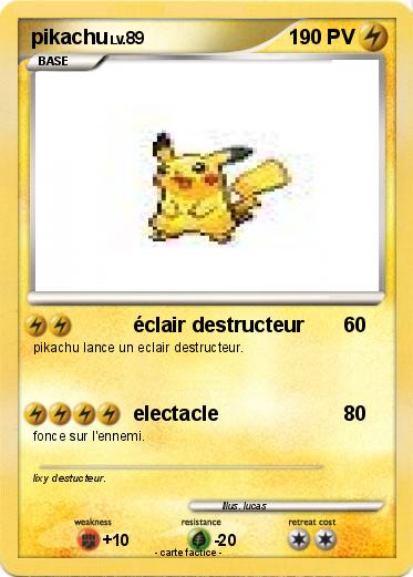 Pokemon pikachu